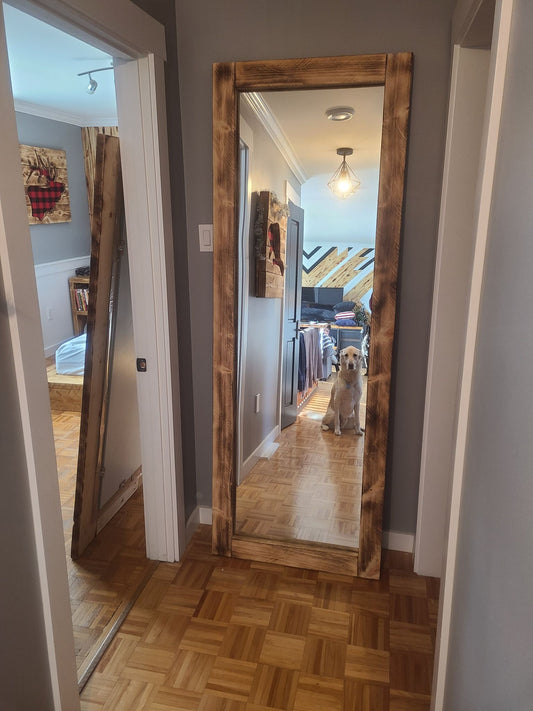Miroir Rustique 29 1/2 x 82